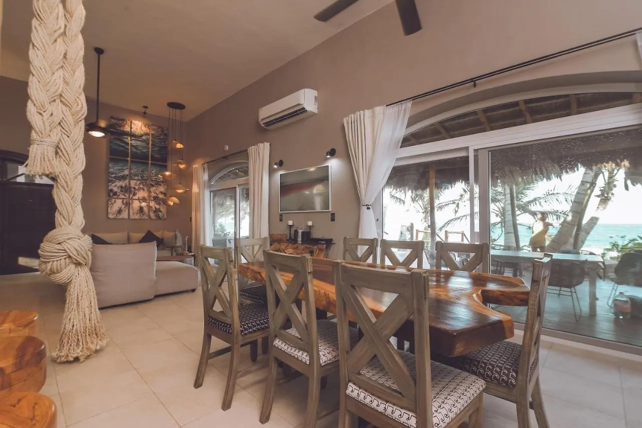 Villa Destiny Tulum Beach Front Luxury Villa